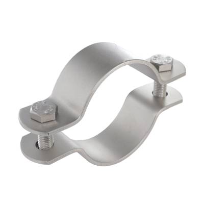 Rohrschelle DIN 3567 - Form A - Edelstahl - DN 15 / 22 mm - 1/2 