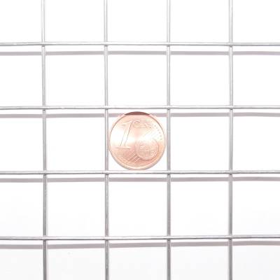 Edelstahl-Drahtgitter - MW: 16,00mm - DS: 0,75mm - 12,5m Rolle - 0