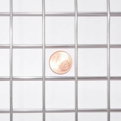 Edelstahl-Drahtgitter - MW: 20,00mm - DS: 1,75mm - 12,5m Rolle - 0