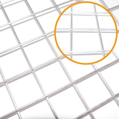 Edelstahl-Drahtgitter - MW: 25,00mm - DS: 1,75mm - 1m Rolle - 1