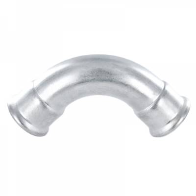 F03 Bogen 90° I/I aus Edelstahl - Pressfitting mit M-Kontur - 108 mm - 0