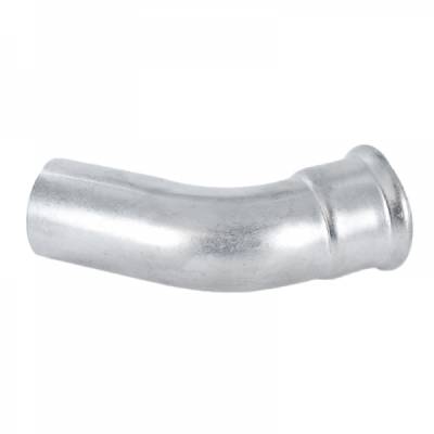 F06 Bogen 45° A/I aus Edelstahl - Pressfitting mit M-Kontur - 108 mm - 1