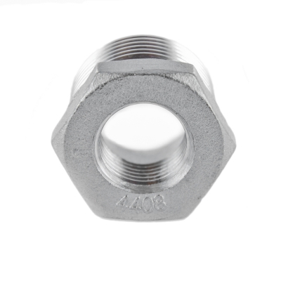 #325 V4A Reduzierstück mit Sechskant aus Edelstahl - AG x IG - 2