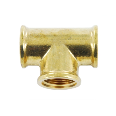 #622 T-Stück aus Messing - IG - 1/8