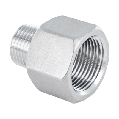 #342 neg. Reduzierstück aus Edelstahl V4A - IG x AG - 3/4