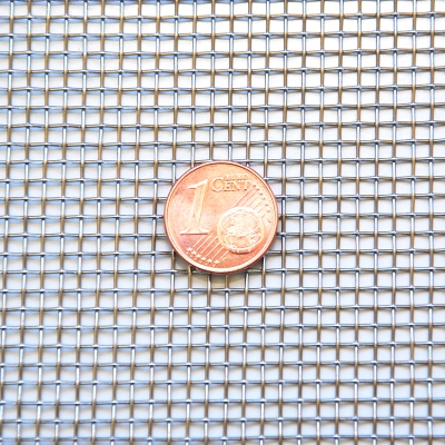 Edelstahl-Drahtgewebe - MW: 2,00mm - DS: 0,56mm - 1m Rolle - 0