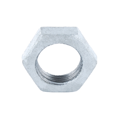 #310 Gegenmutter / Mutter aus Temperguss verzinkt - 1/4