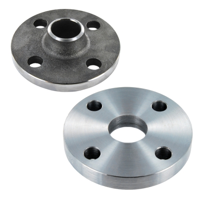 Glatter Flansch - PN6 - DIN 2573 / EN 1092-01 - RSt 37-2 - DN 15 - 21,3 mm - 1/2