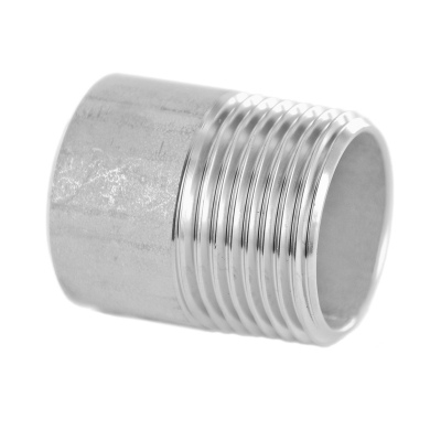 #308 V4A Anschweißnippel aus Edelstahl - 1 1/4