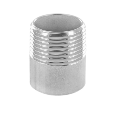 #308 V4A Anschweißnippel aus Edelstahl - 1 1/4