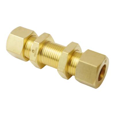 Gerade Schottverschraubung - DIN 2353 - Messing Ms58 - SV 6 L [6 mm] - 0