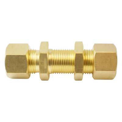 Gerade Schottverschraubung - DIN 2353 - Messing Ms58 - SV 6 L [6 mm] - 1