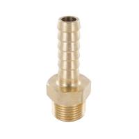 #1845 Schlauchtülle aus Rotguss - AG - 3/8